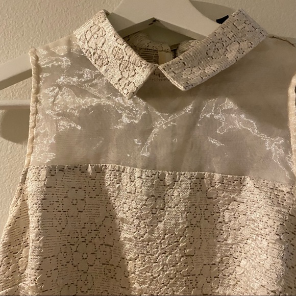 TOPSHOP Jacquard Romper size 2 - Picture 2 of 6